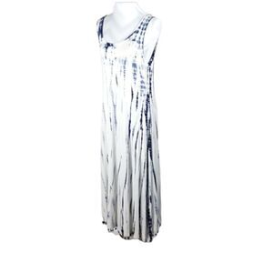 Chelsey & Theodore Tie Dyed Maxi Dress